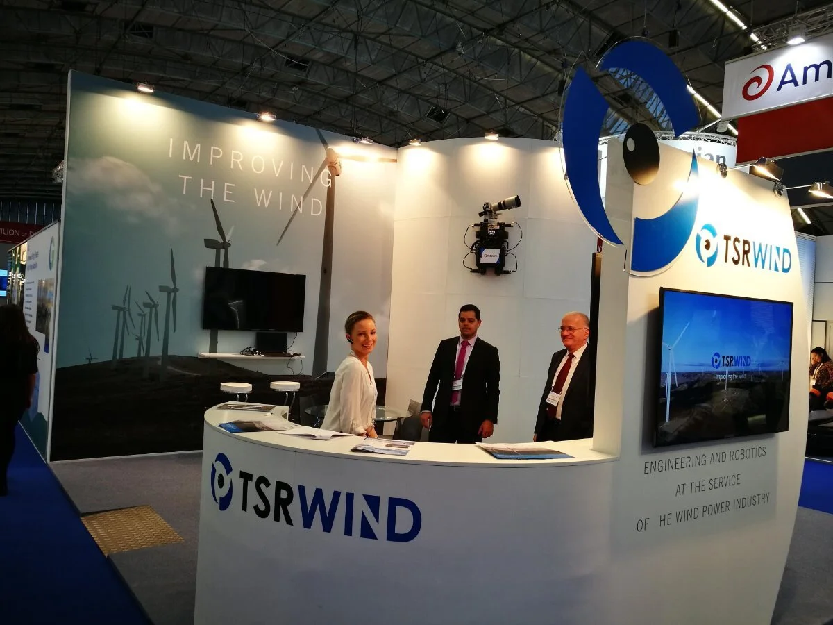 Stand TSR Wind 2017 Amsterdam Windeurope