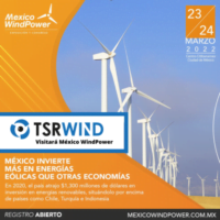 Cartel TSR wind para Mexico Windpower 2022