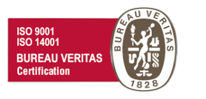 Certificado ISO 9001 e ISO 14001